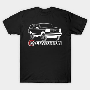 Ford Bronco Centurion w/tires, White Print T-Shirt